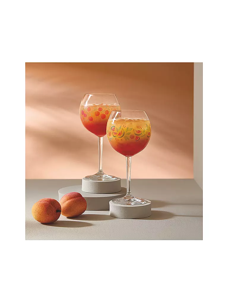 RITZENHOFF | Verre à apéritif lot de 2 SUMMER BREEZE F25 Orange | 