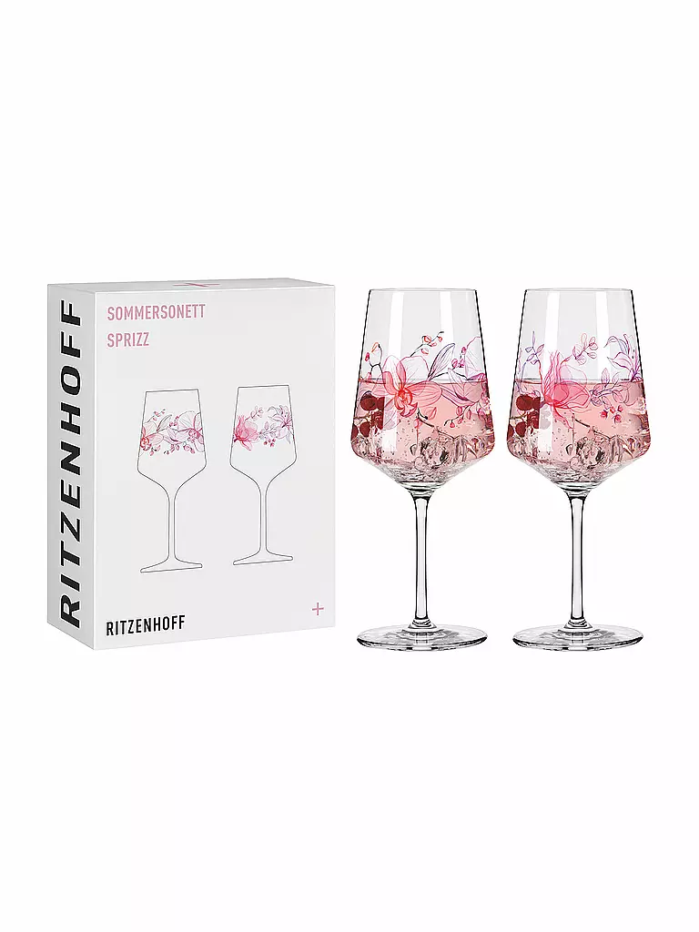 RITZENHOFF | Verre à apéritif SOMMERSONETT SPRITZ, lot de 2 #19 #20 Kolberg | 