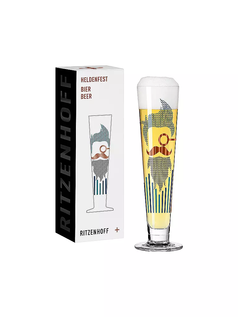 RITZENHOFF | Verre à bière Heldenfest 2022 #10 Christine Kordes | bunt