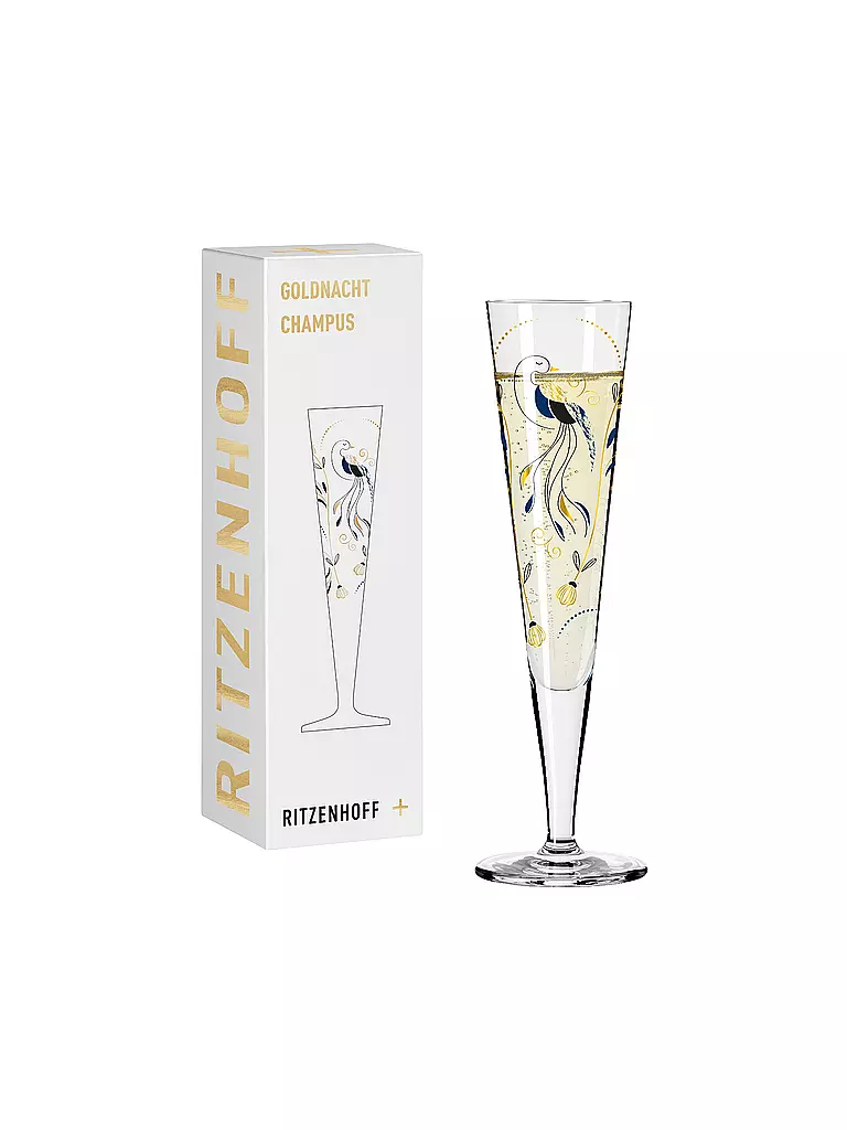 RITZENHOFF | Verre à champagne GOLDNACHT # 43 Kordes | 
