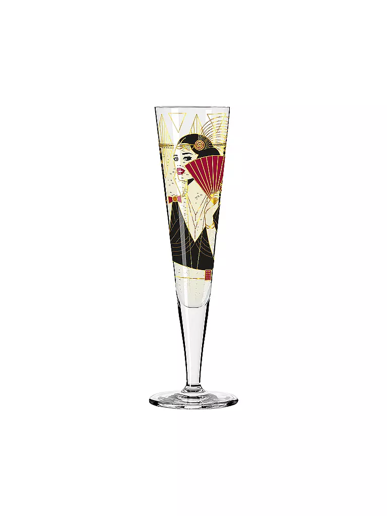 RITZENHOFF | Verre à champagne Goldnacht 2022 #28 Samy Halim | gold
