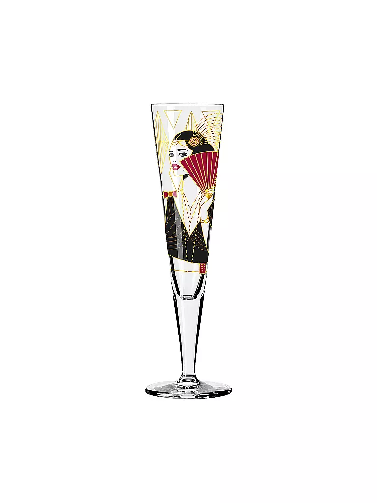RITZENHOFF | Verre à champagne Goldnacht 2022 #28 Samy Halim | 