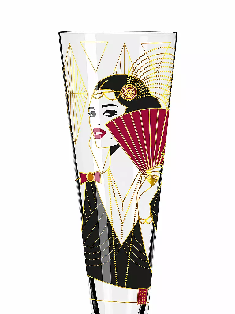 RITZENHOFF | Verre à champagne Goldnacht 2022 #28 Samy Halim | 