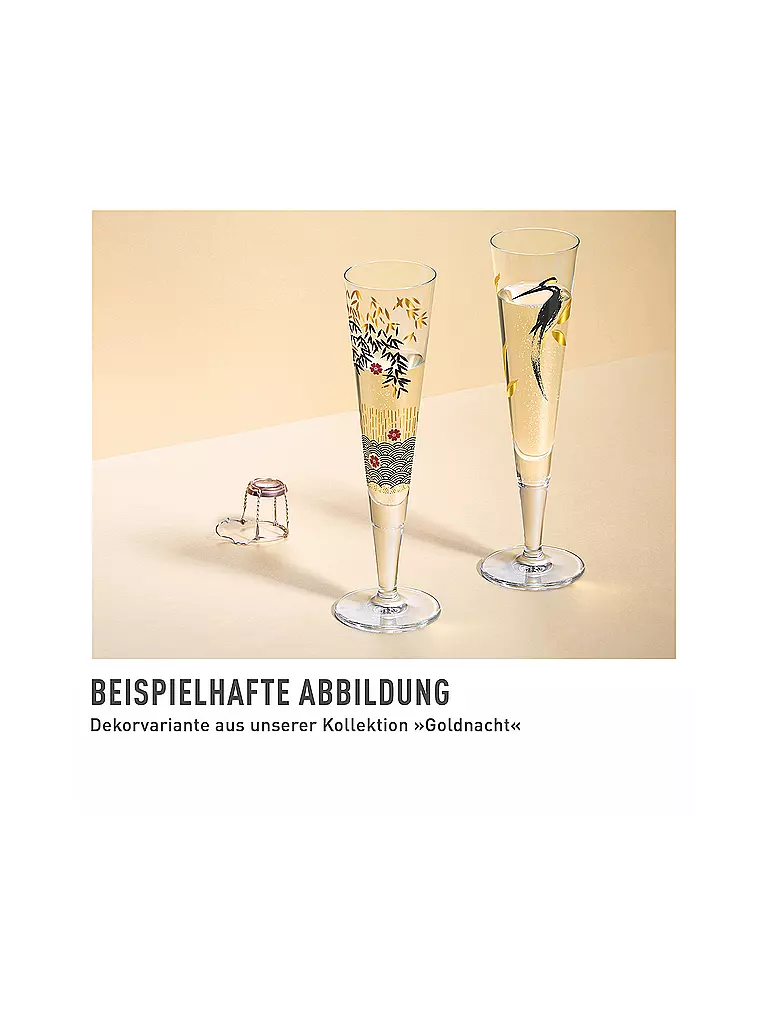 RITZENHOFF | Verre à champagne Goldnacht 2022 #28 Samy Halim | 