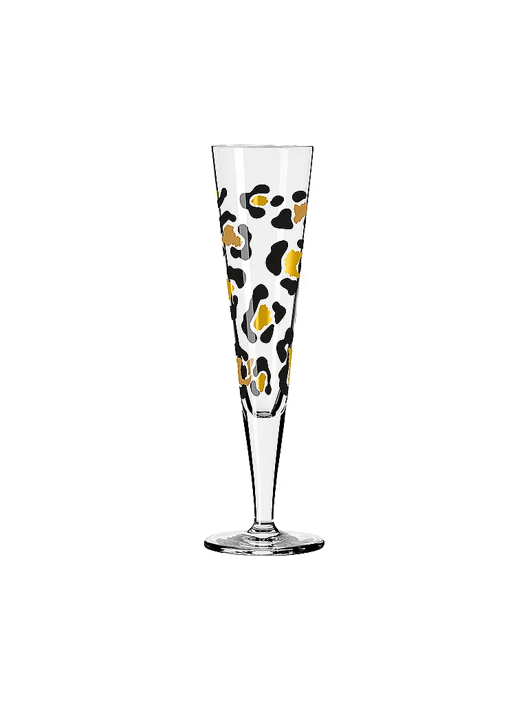 RITZENHOFF | Verre à champagne Goldnacht Champus, lot de 2, Duett Leo Gold | 