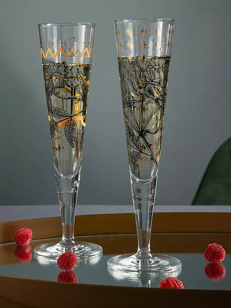RITZENHOFF | Verre à champagne Goldnacht Champus #29 Lisa Hofgärtner 2023 | 