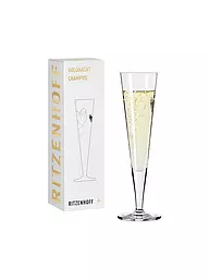 RITZENHOFF | Verre à champagne Goldnacht Champus #35 Christine Kordes 2023 | Or