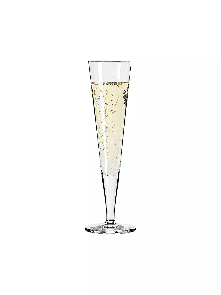 RITZENHOFF | Verre à champagne Goldnacht Champus #35 Christine Kordes 2023 | Or