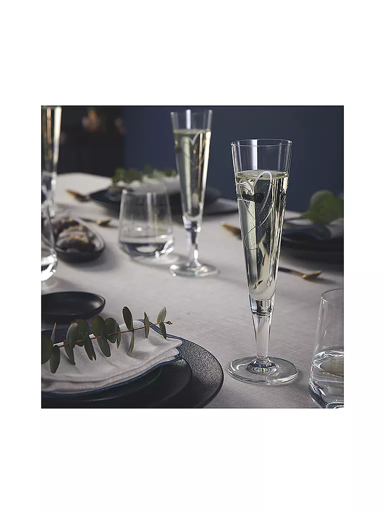 RITZENHOFF | Verre à champagne Goldnacht Champus #35 Christine Kordes 2023 | 