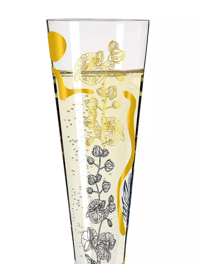 RITZENHOFF | Verre à champagne Goldnacht Champus #38 Concetta Lorenzo 2023 | 