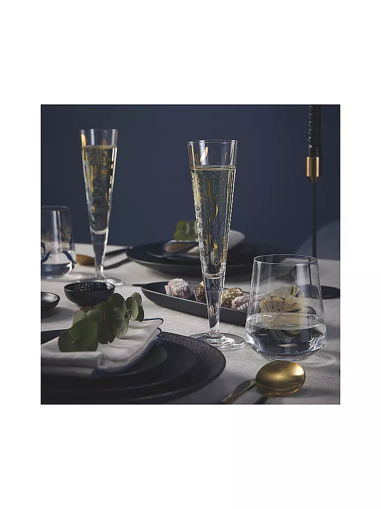 RITZENHOFF | Verre à champagne Goldnacht Champus #38 Concetta Lorenzo 2023 | 