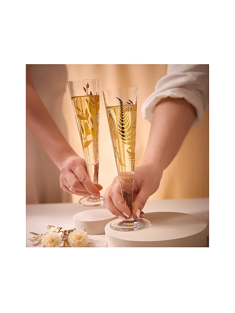 RITZENHOFF | Verre à champagne Goldnacht Champus #48 / 12 Mubaza | 