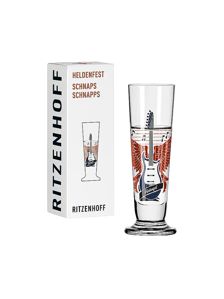 RITZENHOFF | Verre à shot HELDENFEST # 17 /12 Behnke | bunt