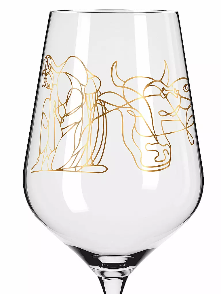 RITZENHOFF | Verre à vin rouge, lot de 2, Sagengold Burkhard Neie 2022 | 