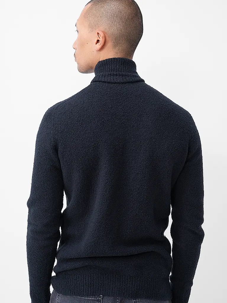 ROBERTO COLLINA | Pull à col roulé | Noir