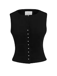 ROCKMACHERIN | Gilet SPENCER NANNI  | Noir