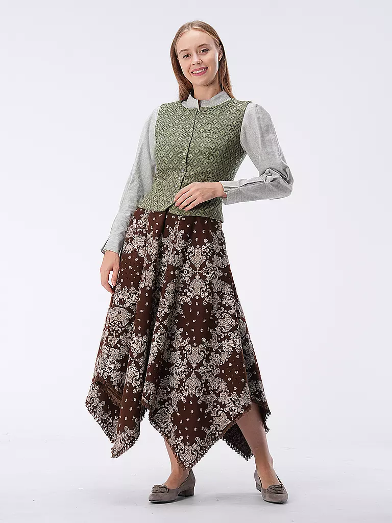 ROCKMACHERIN | Trachten Gilet NANNI BACHMANN | Olive