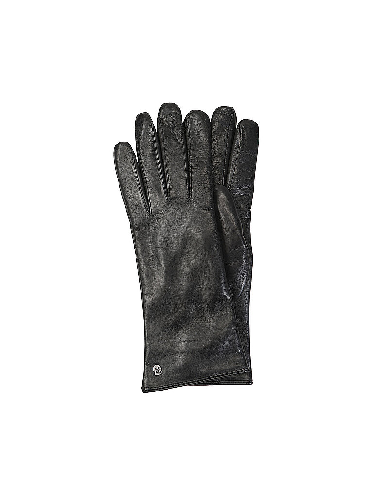 Roeckl Gants en cuir noir 6,5