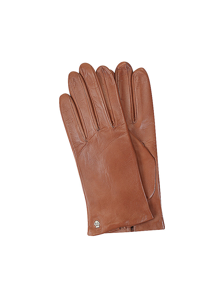 Roeckl Gants en cuir marron 7