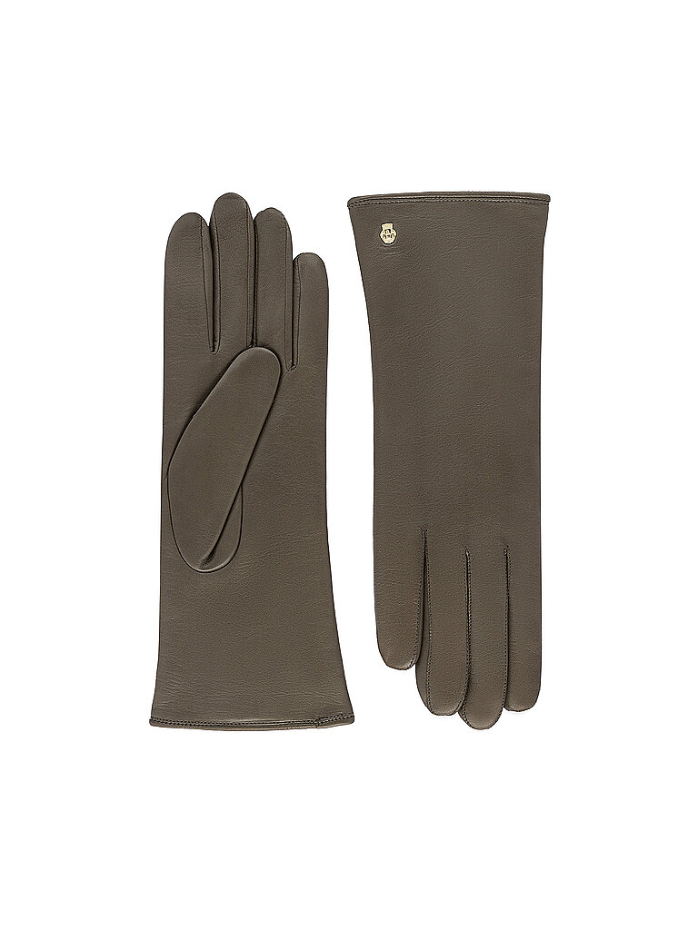 Roeckl Gants en cuir olive 6,5