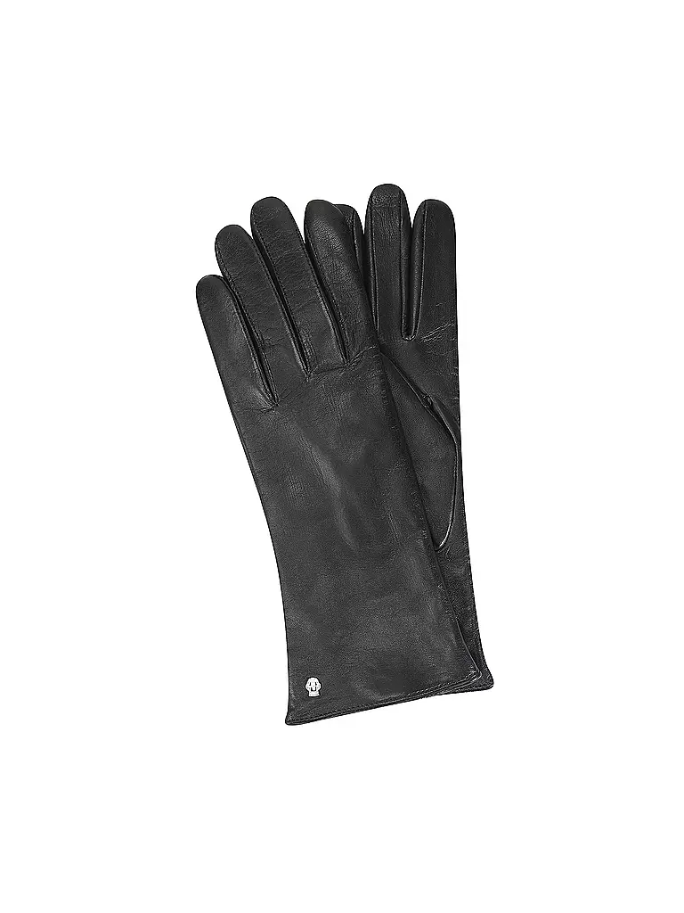ROECKL | Gants en cuir | Bleu foncé