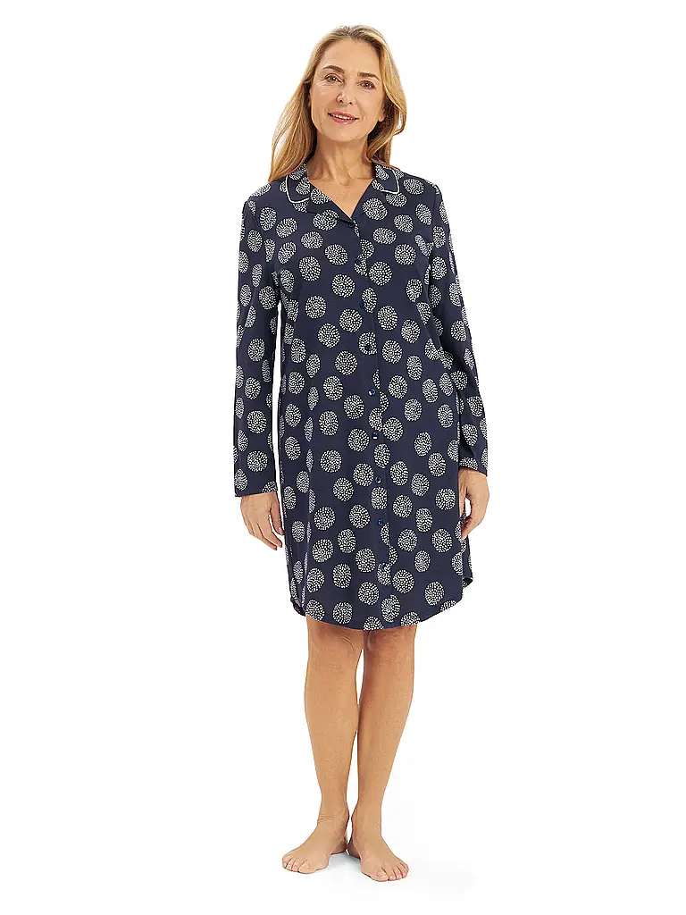 ROESCH | Nachthemd - Sleepshirt | dunkelblau