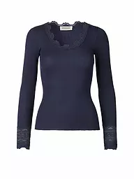 ROSEMUNDE | T-shirt à manches longues | Bleu foncé