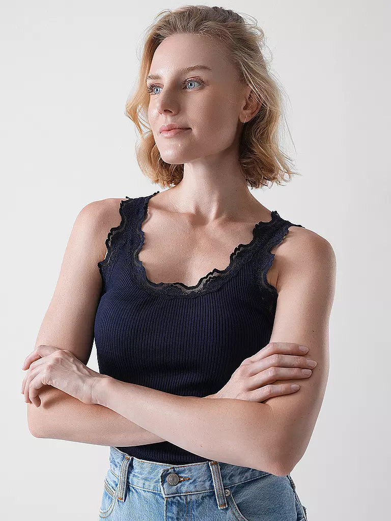 ROSEMUNDE | Top | dunkelblau
