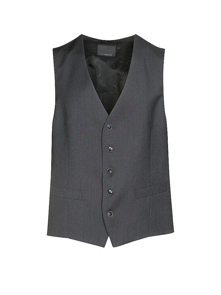 Robson Gilet de costume gris 50