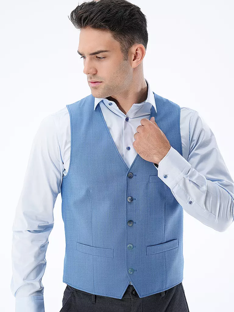 ROY ROBSON | Anzugweste | Bleu clair