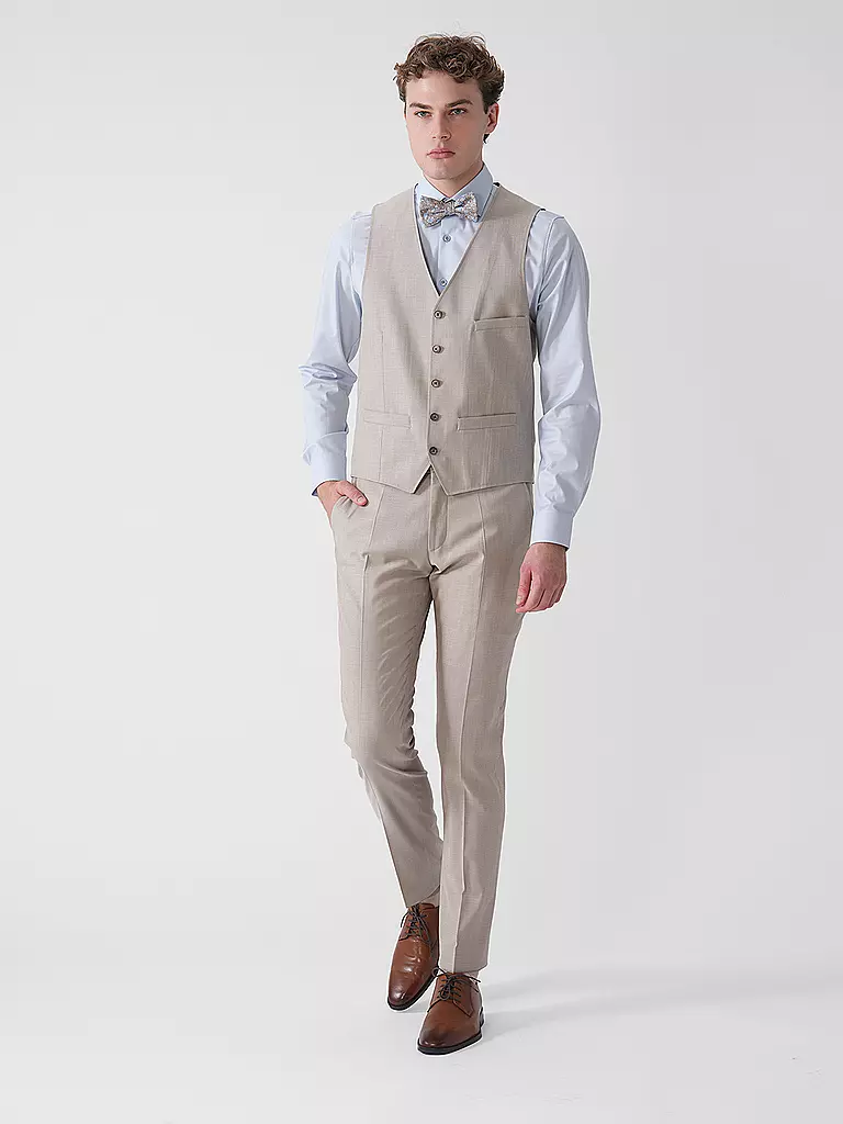 ROY ROBSON | Gilet de costume | beige