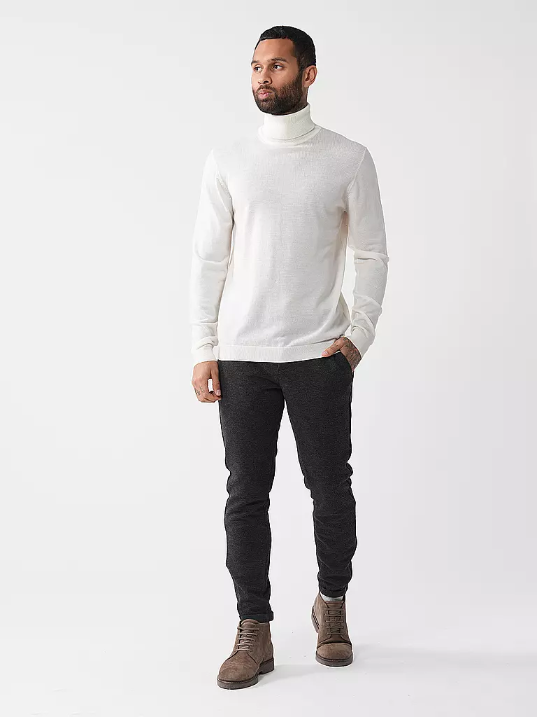 ROY ROBSON | Pull à col roulé | creme