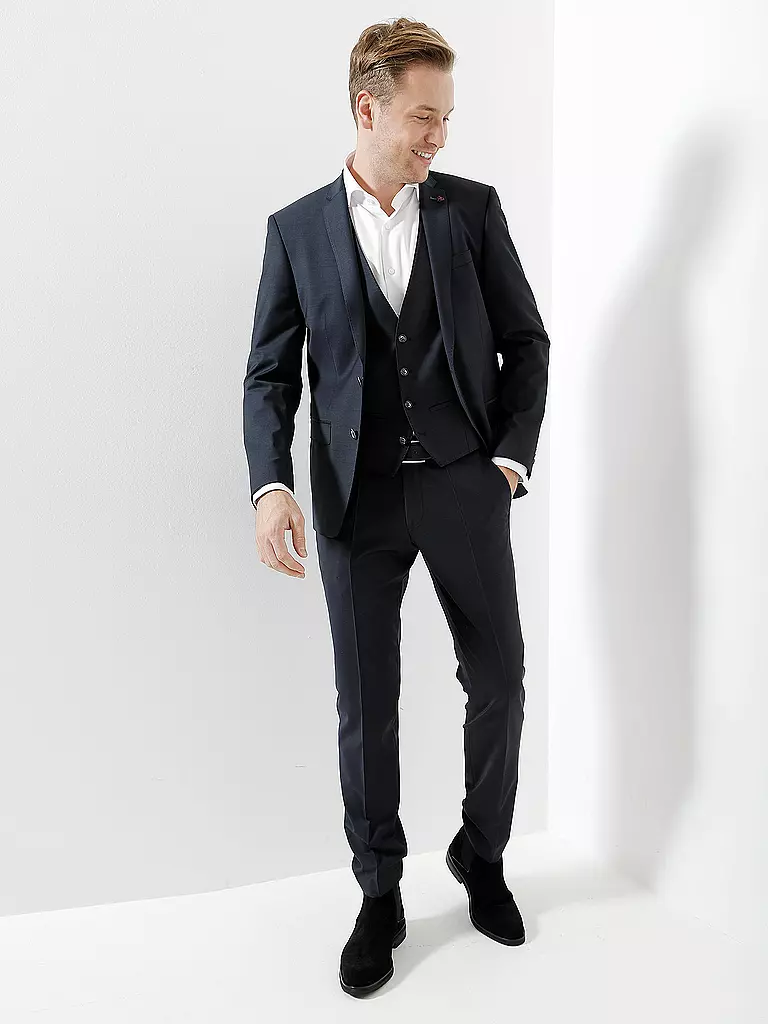 ROY ROBSON | Sakko coupe slim | blau