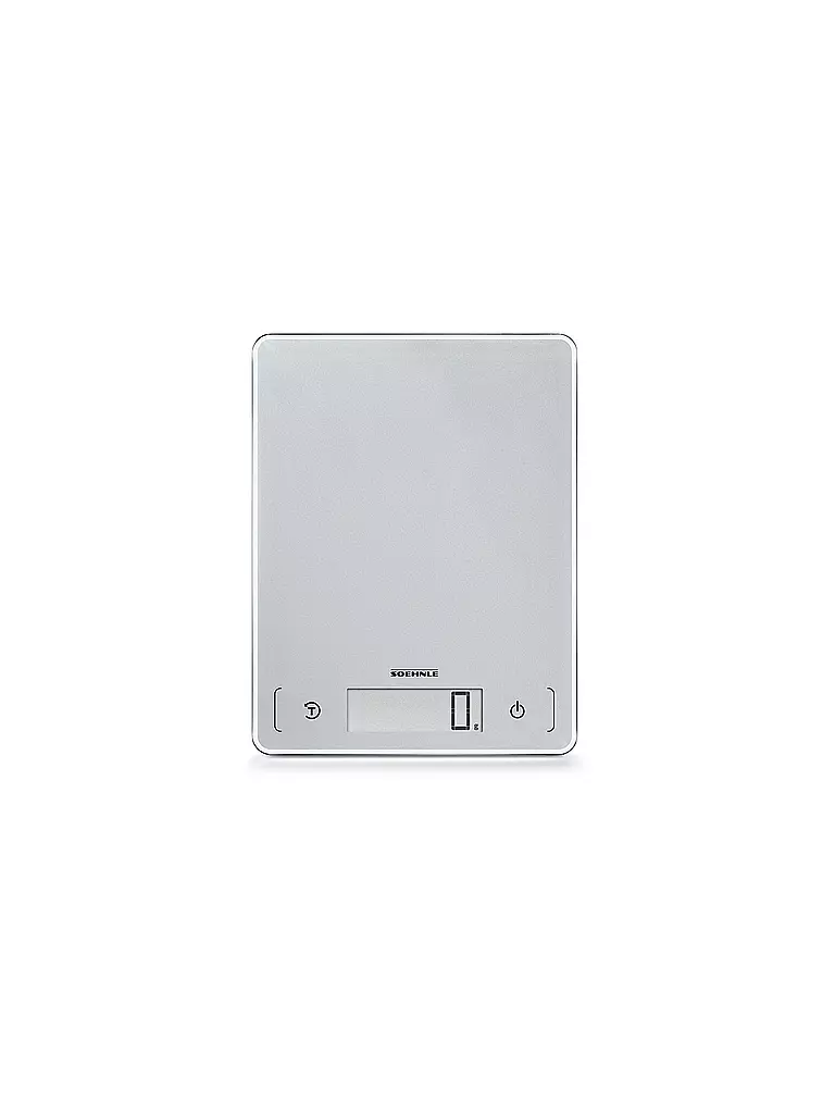 SÖHNLE | Balance de cuisine numérique Page Comfort 300 Slim 10 kg | silber