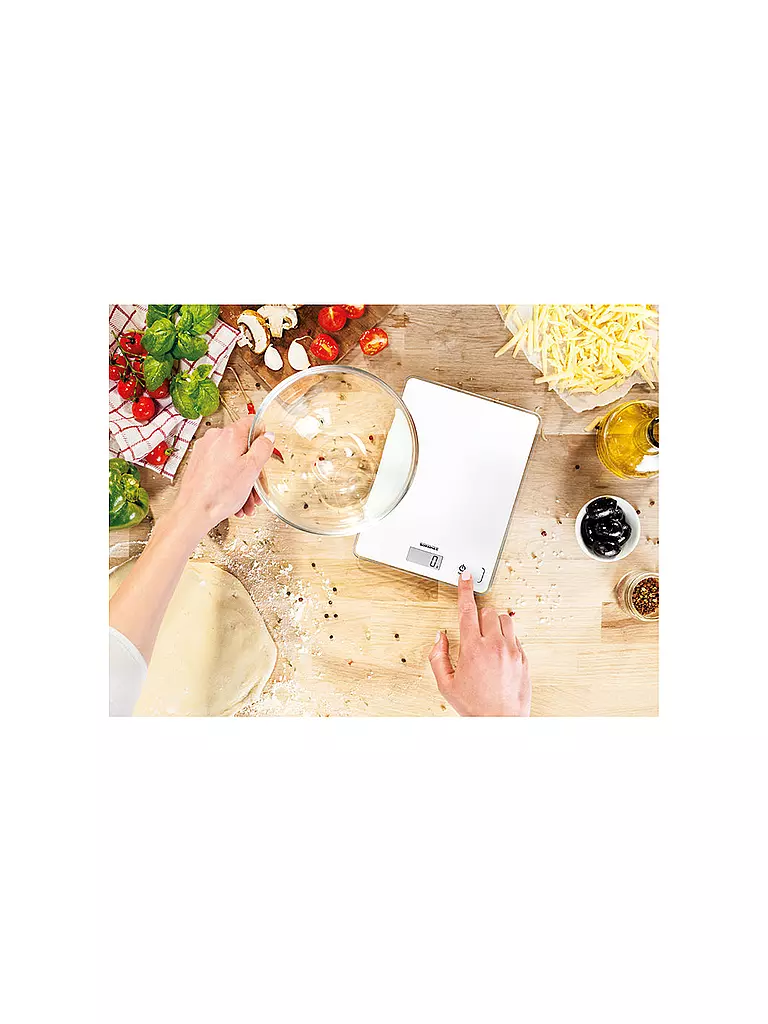 SÖHNLE | Balance de cuisine numérique Page Compact 300 | Blanc