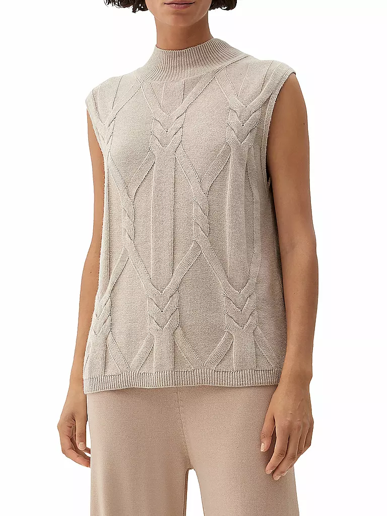 S.OLIVER BLACK LABEL | Pullunder  | Beige