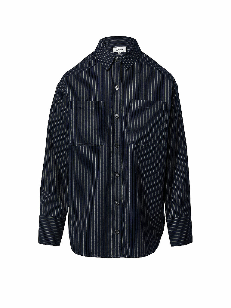 S.Oliver Blouse bleu marine 40