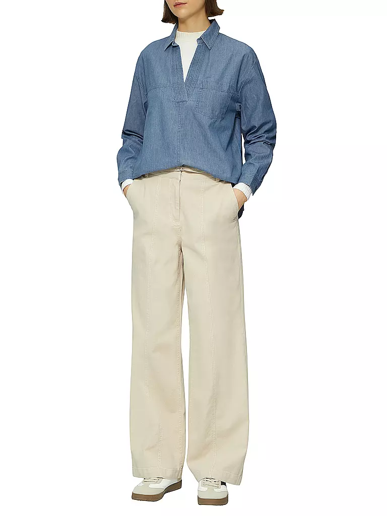 S.OLIVER | Blouse en jean | Bleu