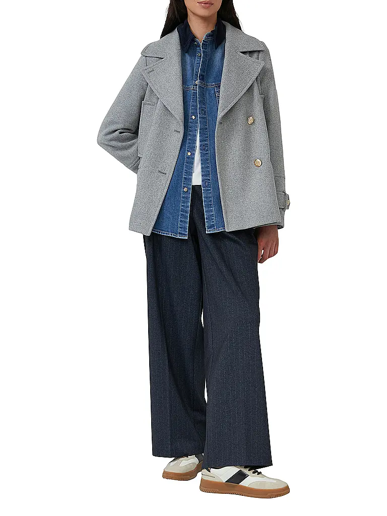 S.OLIVER | Blouse en jean | blau