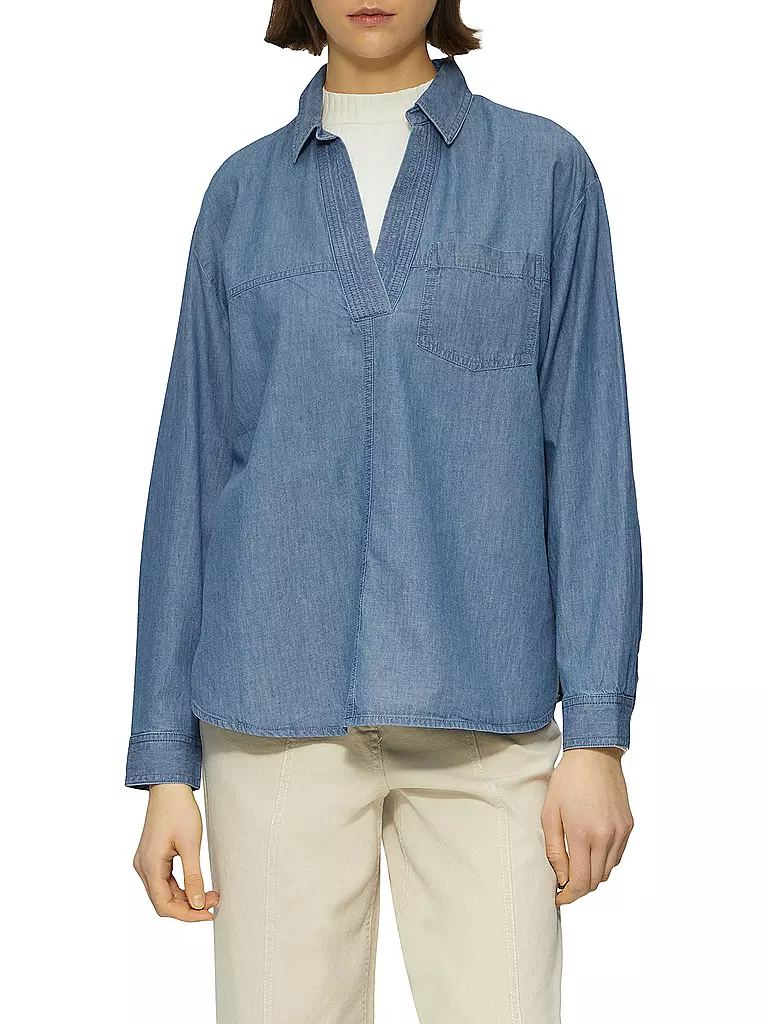 S.OLIVER | Blouse en jean | 