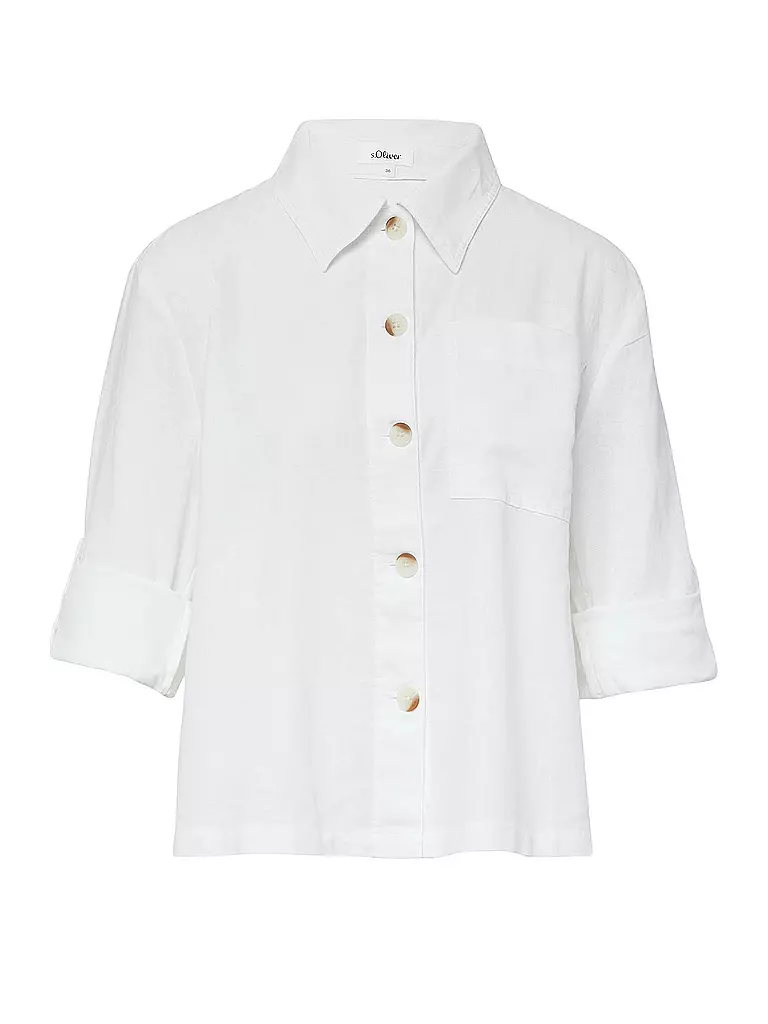 S.OLIVER | Blouse | weiss