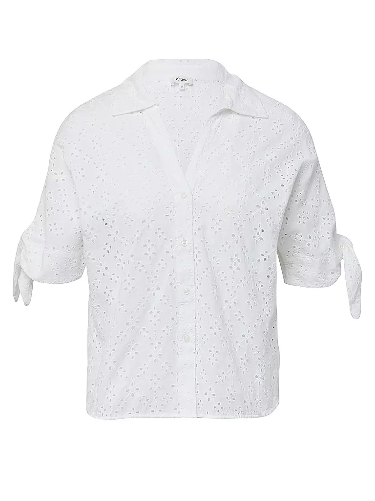 S.OLIVER | Blouse | Blanc