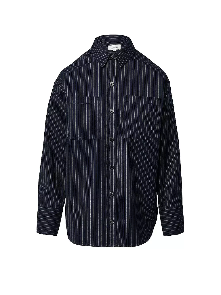 S.OLIVER | Blouse | dunkelblau