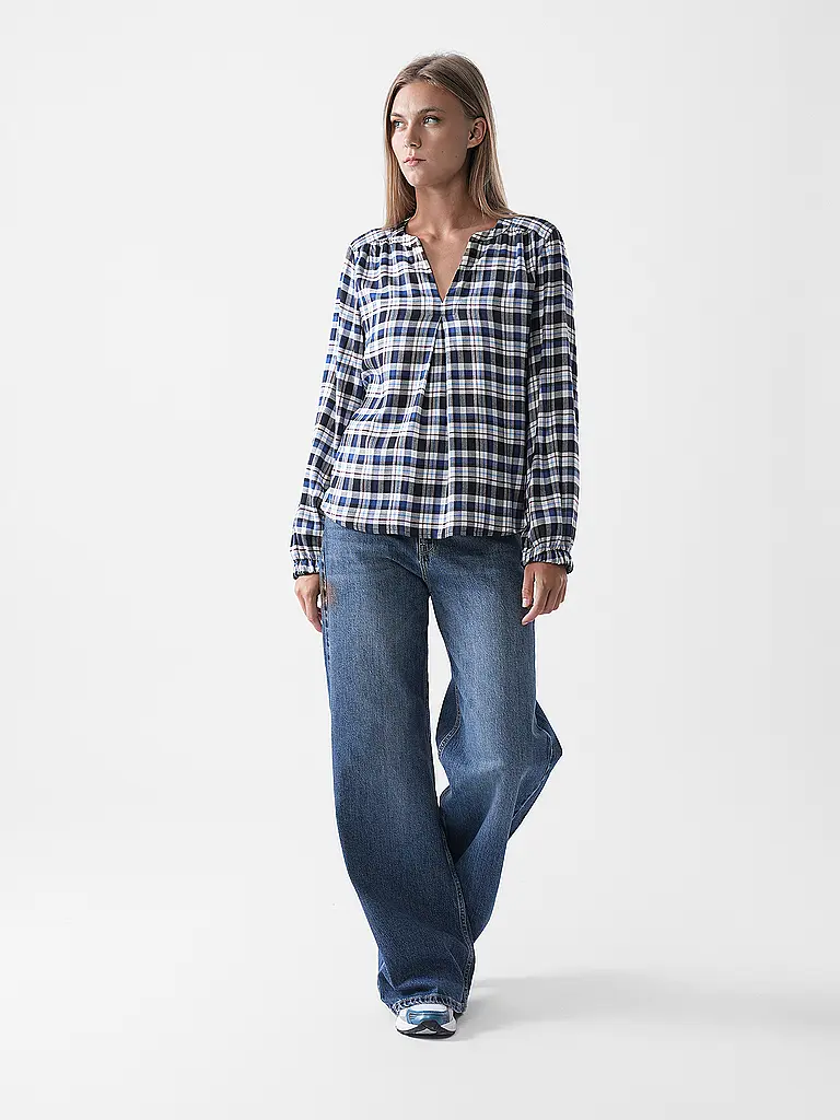 S.OLIVER | Blouse-chemise | blau