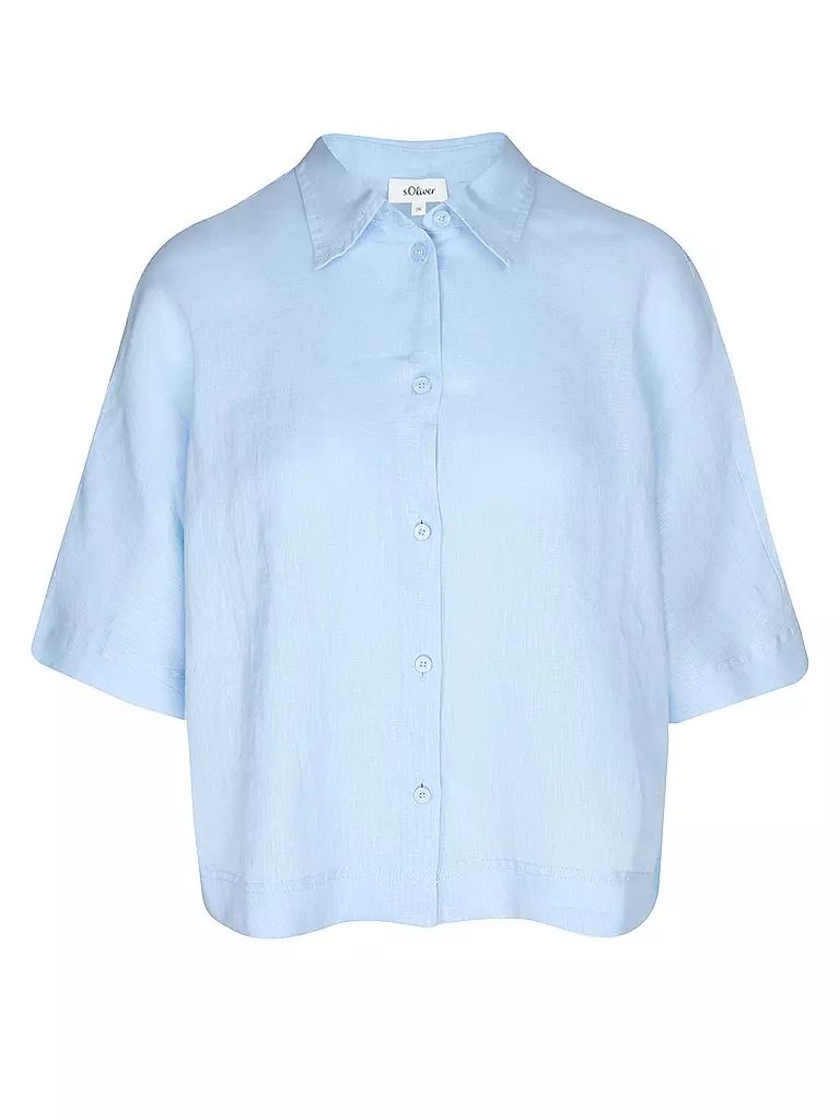 S.OLIVER | Bluse  | Bleu clair