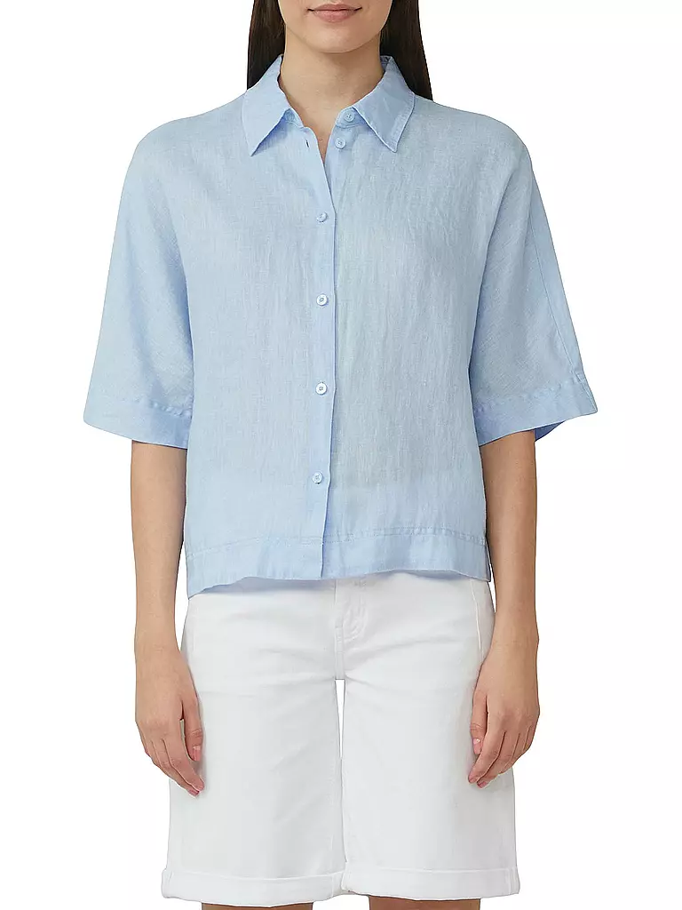 S.OLIVER | Bluse  | Bleu clair