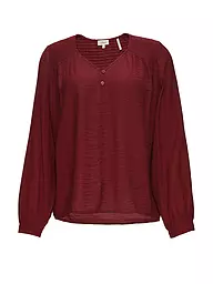 S.OLIVER | Bluse | Rouge foncé