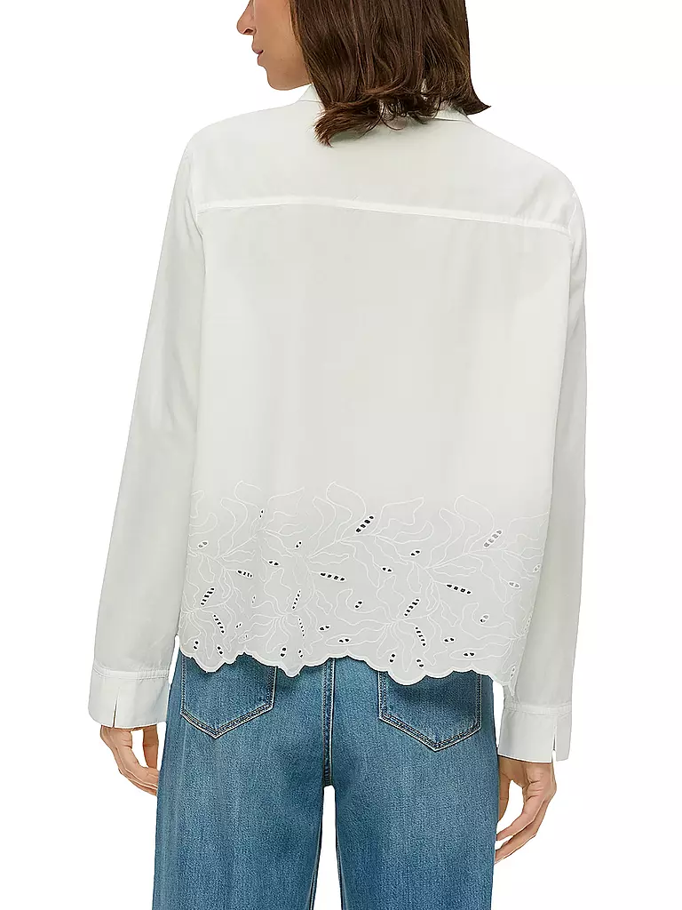 S.OLIVER | Bluse | Blanc