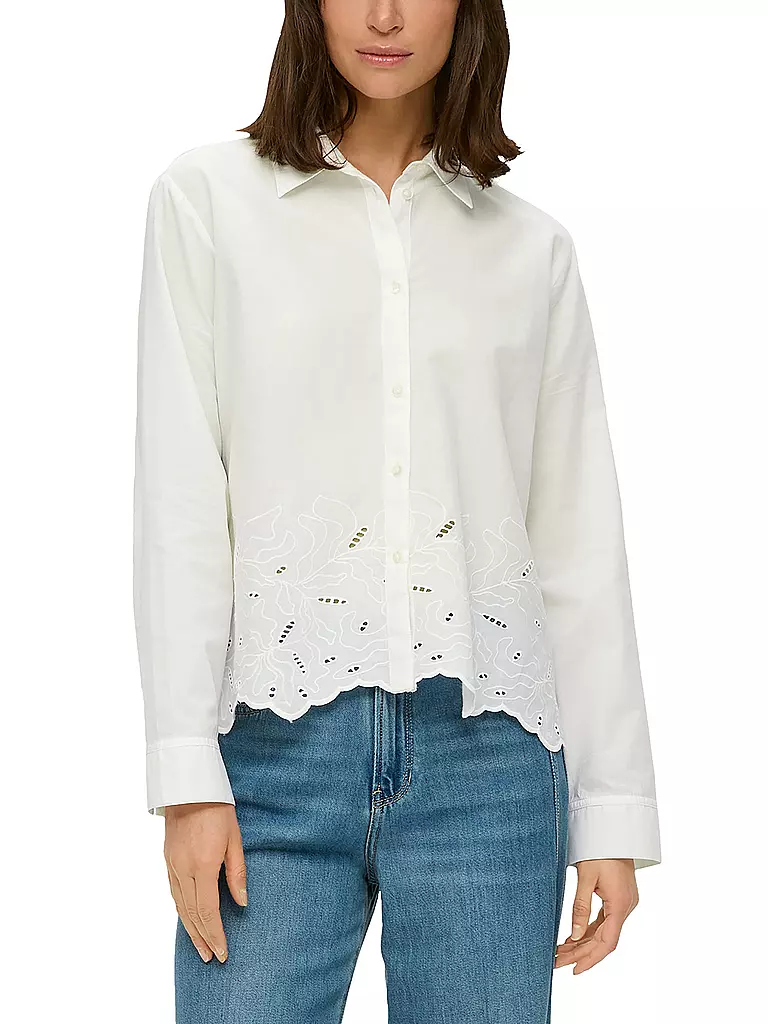 S.OLIVER | Bluse | Blanc