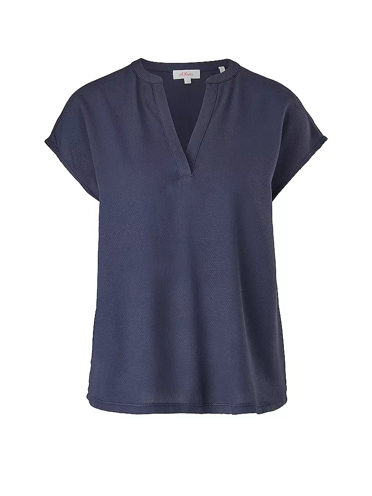 S.OLIVER | Blusenshirt | Bleu